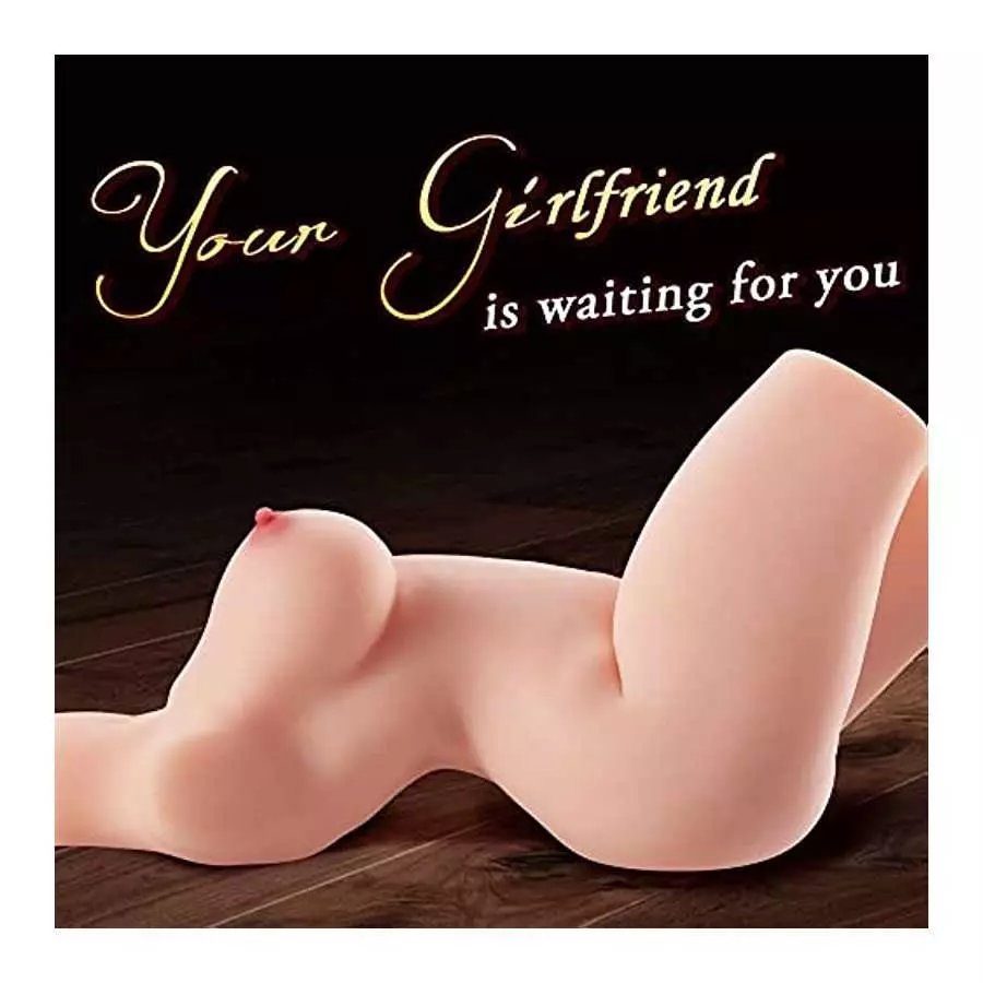 18Lb Big Sex Doll with Big Boobs Fat Butt and Flexible Legs, Goyha Torso Doll Male Masturbators for Doggy Style Men Masturbation