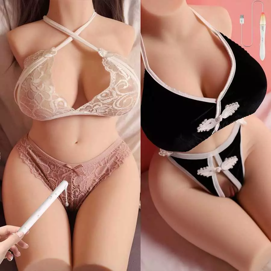 38LB Sex Doll for Men with Big Boobs Butt Realistic Pussy Ass Male Masturbator, Life Size Sex Doll Female Torso Lifelike Adult L