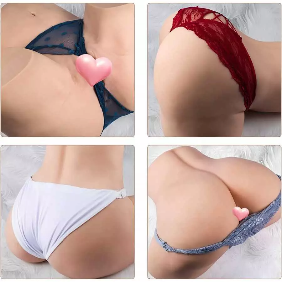 TANTALY 31.9LB Sex Doll for Men Realistic Female Butt Life Size Male Masturbator Lifelike Sex Toy with Tight Vaginal Anal Real L