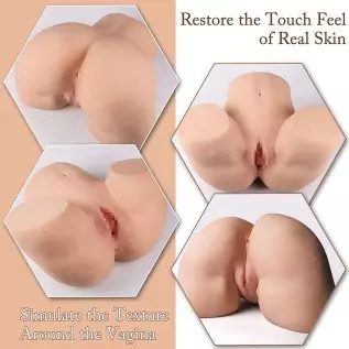 TANTALY 31.9LB Sex Doll for Men Realistic Female Butt Life Size Male Masturbator Lifelike Sex Toy with Tight Vaginal Anal Real L
