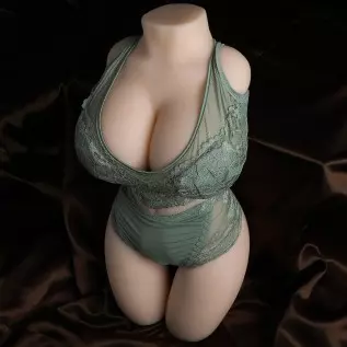 bsqipsd Sex Doll Torso Male Masturbator with Realistic 3D Texture Vagina and Tight Anus, bsqipsd 3 in 1 Adult Sex Toy with Big B