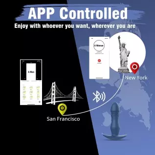 Thrusting & Vibrating Anal Butt Plug Anal Vibrator Prostate Massager Adult Anal Sex Toys for Men Women, Thrusting Anal Dildo P G Thrusting & Vibrating Anal Butt Plug Anal Vibrator Prostate Massager Adult Anal Sex Toys for Men Women, Thrusting Anal Dildo P G