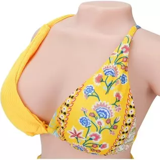 17 LB Sex Doll Torso Male Masturbator, Pocket Pussy Silicone Doll with Realistic Vagina Anal Big Breasts, Lifelike Female Torso 