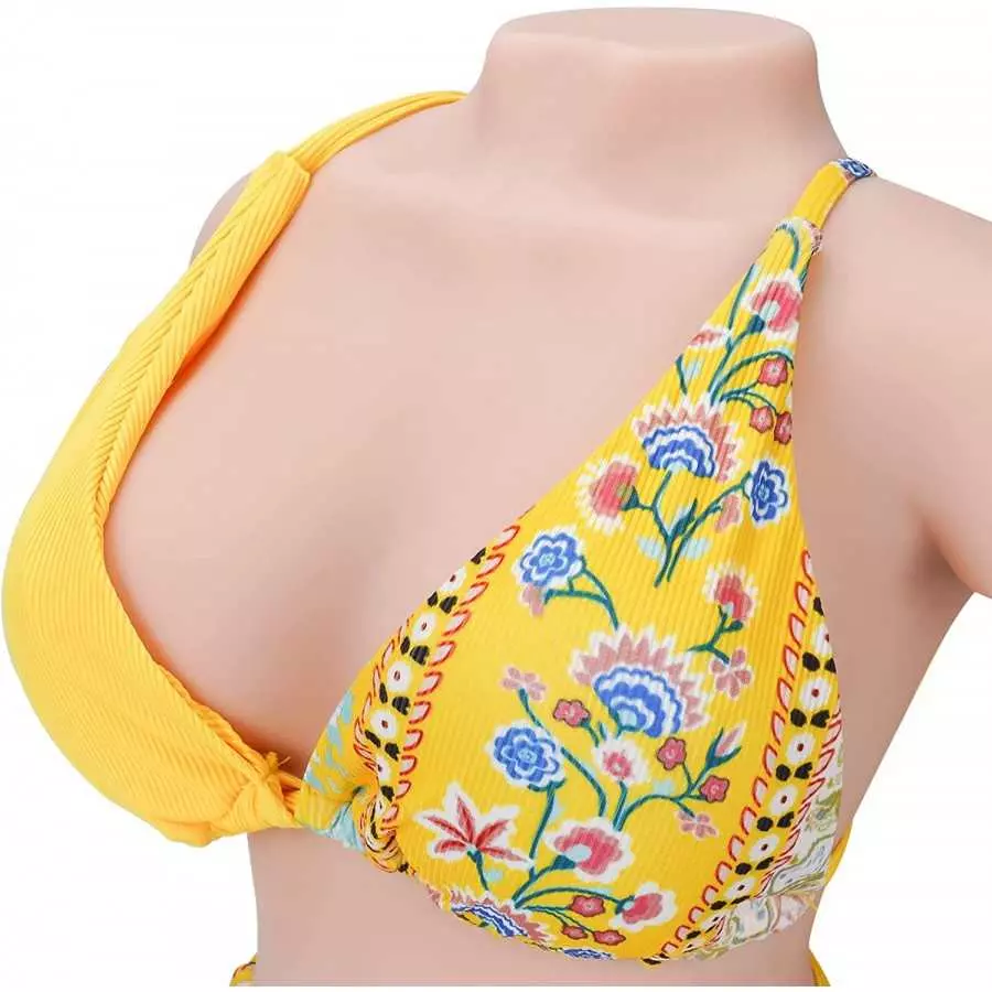 17 LB Sex Doll Torso Male Masturbator, Pocket Pussy Silicone Doll with Realistic Vagina Anal Big Breasts, Lifelike Female Torso 