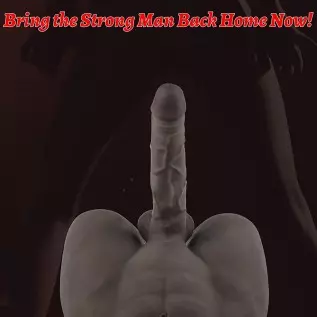 Black Male Sex Doll for Women Men Sex Doll with Flexible Dildo Realistic Sex Huge 8.3in Cock for Female Masturbation, Male Mastu