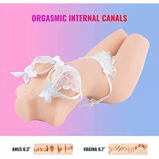 SENSUA Adult Sex Doll Male Masturbator Stroker, 18.7lb Realistic Torso Sex Toy with Pussy Ass Boobs for Breast Vaginal Anal Sex SENSUA Adult Sex Doll Male Masturbator Stroker, 18.7lb Realistic Torso Sex Toy with Pussy Ass Boobs for Breast Vaginal Anal Sex