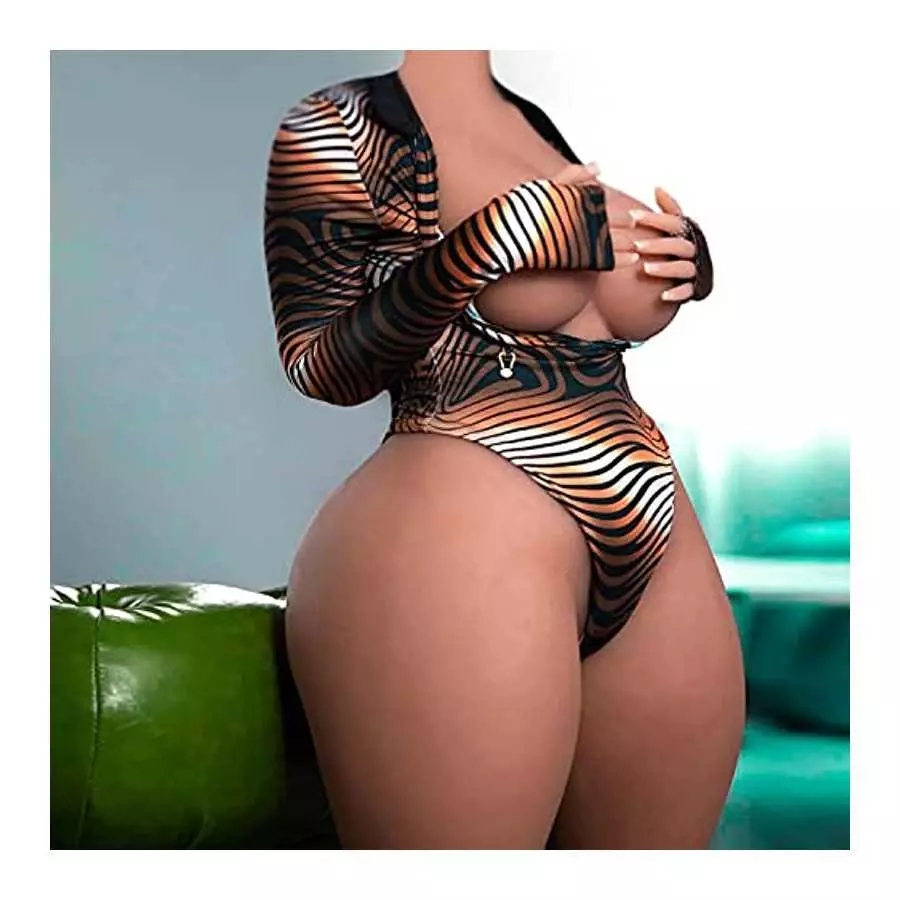 Wheat Color Realistic Chest and Buttocks Adult Torso Sex Doll Male Masturbation Sex Toys with Metal Skeleton Sex Dolls Female To