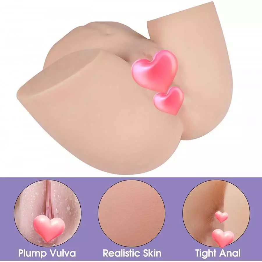TANTALY 18.7LB Sex Doll with 6 Large Inner Beads Pussy Tight Ass for Intense Stimulation, Male Masturbator Ultra-Soft Stroker wi