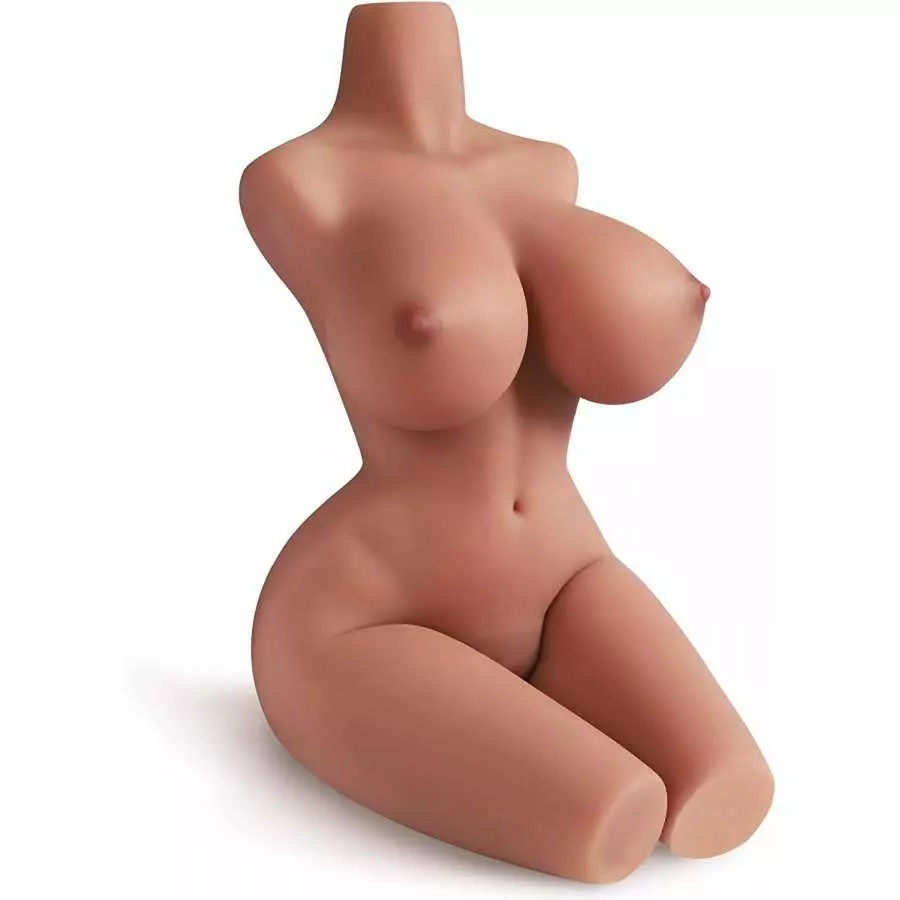 38LB Sex Doll Male Masturbator Sex Toys for Men with Realistic Boobs Vaginal Anal Sex, Female Body Torso Sex Dolls Adult Toys Lo