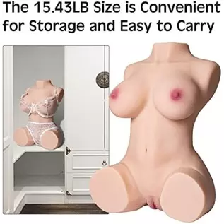 TANTALY 14.3LB Sex Doll Torso Male Masturbator with Realistic Tight Vaginal Anal Opening for Male Masturbation, 3 in 1 Adult Sex TANTALY 14.3LB Sex Doll Torso Male Masturbator with Realistic Tight Vaginal Anal Opening for Male Masturbation, 3 in 1 Adult Sex