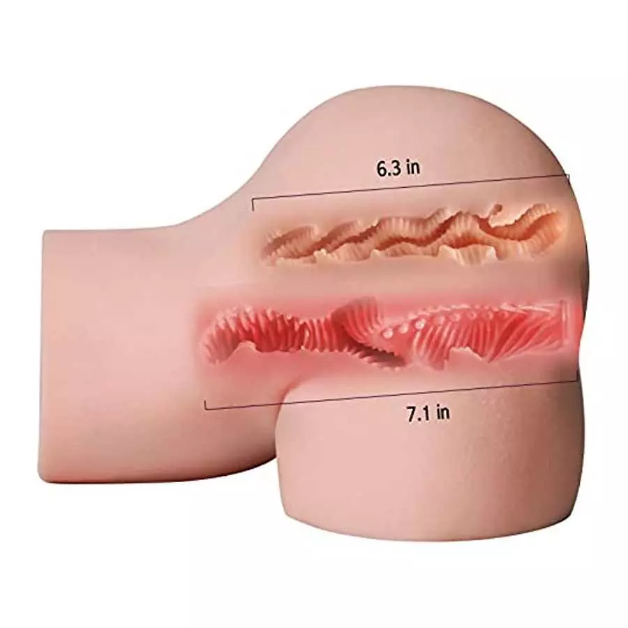 9.6LB Sex Doll Male Masturbators: Realistic Life Size Female Torso Male Stroker Sex Toy with Pocket Pussy Ass for Mens Masturbat