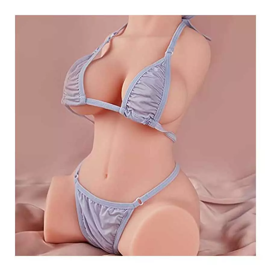 1 4.7 LB Realistic Torso Love Doll for Men Masturbation, Life-Sized Pussy Ass Male Sex Toy for Vaginal and Anal Sex