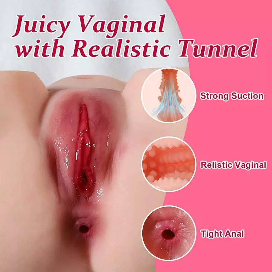 SEX DOLL CENTER 12LB Torso Sex Dolls for Men Masturbation, Big Butt Sexdoll Male Masturbator Doll for Man Orgasm Sexual Pleasure