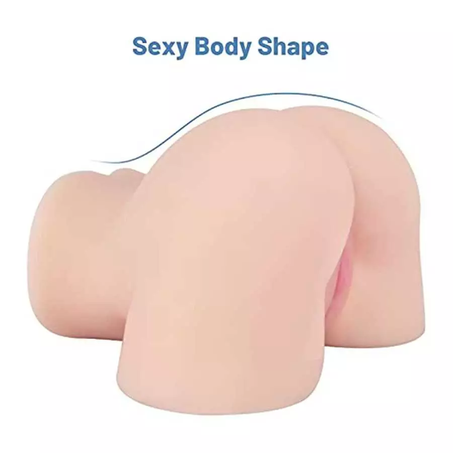 WEDOL Vibrating Ass with 3 Intensity Modes & 7 Vibration Modes, Sex Doll for Man, 5kg Lifelike Butt Realistic Male Stroker Sex T