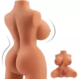 6.6LB Lifelike Sex Doll Male Masturbator for Men Masturbation with Torso,Realistic Love Doll Pocket Pussy Ass Male Sex Toys with