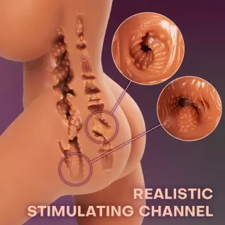 6.6LB Lifelike Sex Doll Male Masturbator for Men Masturbation with Torso,Realistic Love Doll Pocket Pussy Ass Male Sex Toys with