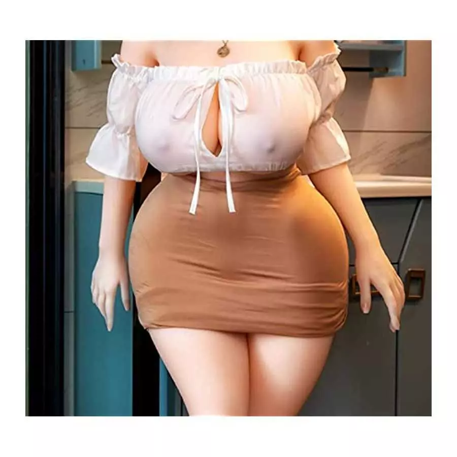 Women's Torso Big Boobs Sex Doll 5ft TPE Silicone Doll Full Body Sex Female Doll Torso Sex Life Size Sex Doll Life Like Full Siz