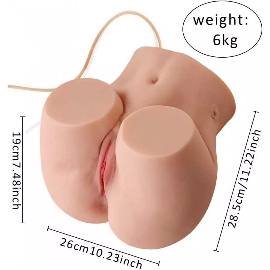 3 in 1 Sucking Vibrating Sex Doll, Jaspik 16.09LB Automatic Sex Doll with Realistic Tight Vaginal and Anal, Big Boobs Sex Dolls,