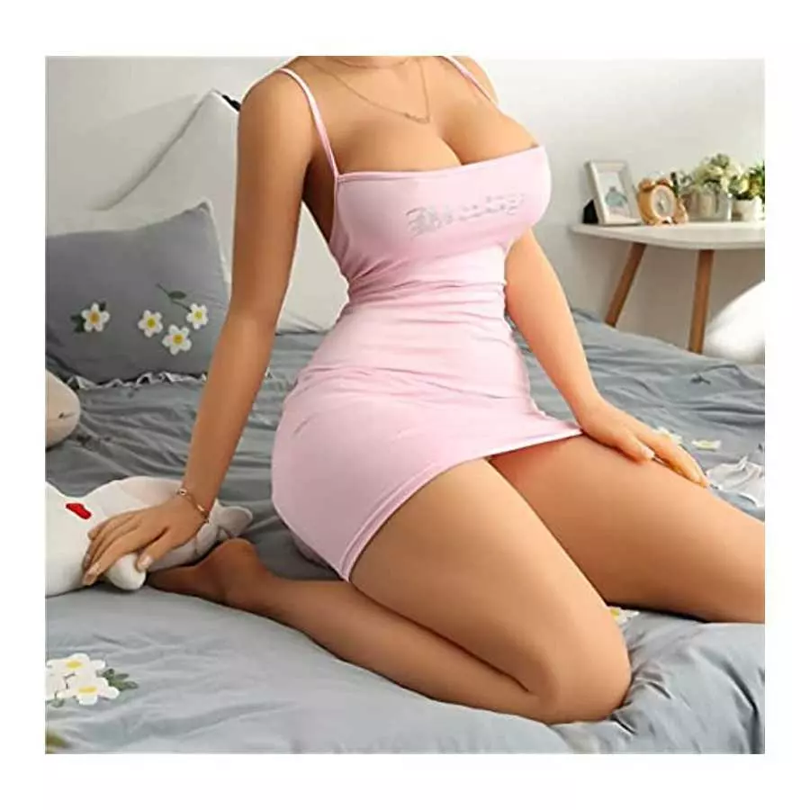 59 LB Big Boobs Sex Dolls Life Size Sex Doll Soft Silicone Doll Full Body Sex Love Doll Wheat Skin Sex Dolls for Men Realistic F