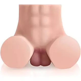Male Sex Doll for Gay Men Male Masturbator Realistic Male Ass Plump Hips with Tight Anus and Testicles Male Sex Toys for Men Mas