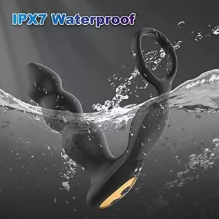 Anal Plug Vibrator Prostate Massager, Vibrating Butt Plug with 10 Vibration, Adult Sex Toys Remote Control Beads G Spot Vibrator Anal Plug Vibrator Prostate Massager, Vibrating Butt Plug with 10 Vibration, Adult Sex Toys Remote Control Beads G Spot Vibrator