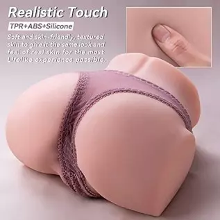 CaHase 4.4 Lbs Sex Doll Automatic Vibrating, Male Masterburbaters Pocket Pussy Anal Sex Dolls for Men Hands Free Male Stroker wi