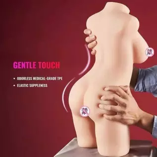 Tons TPE Realistic Sex Doll Soft Lifelike Vagina Masturbator for Men Real Doll Body