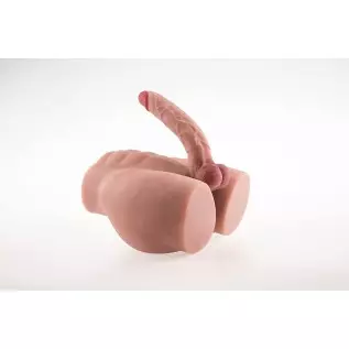 Torso Male Sex Doll with Flexible Dildo Realistic Sex Huge Cock, Men Sex Dolls for Women Tight Anal Hole 8.0 in Cock for Female 