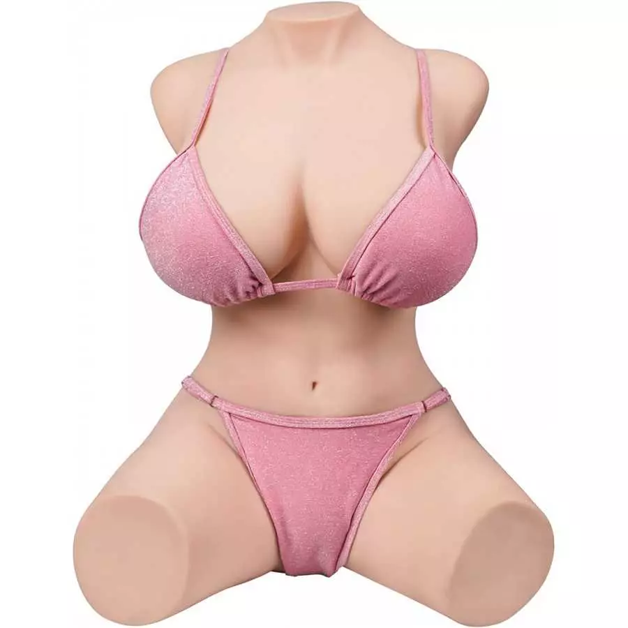 TANTALY 68.34LB Plump Sex Dolls Realistic Torso Life Size Love Doll with Big Breast Butt and Flexible Legs Pocket Pussy Silicone