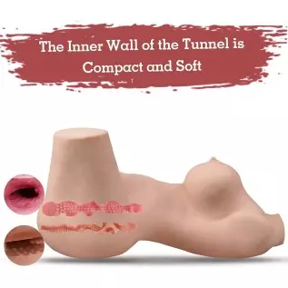 TANTALY 68.34LB Plump Sex Dolls Realistic Torso Life Size Love Doll with Big Breast Butt and Flexible Legs Pocket Pussy Silicone