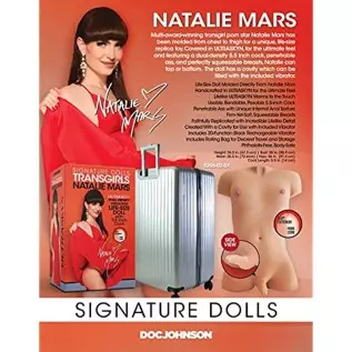Doc Johnson Signature Dolls - TransGirls - Natalie Mars - ULTRASKYN Dual Density Vibrating Life-Size Doll Torso with 5.5 inch Co Doc Johnson Signature Dolls - TransGirls - Natalie Mars - ULTRASKYN Dual Density Vibrating Life-Size Doll Torso with 5.5 inch Co