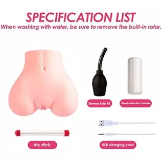 Sex Doll Male Masturbator for Men - ZEMALIA Automatic Sucking Adult Toys with Remote Control + 5 Suctions & Vibrations - Realist