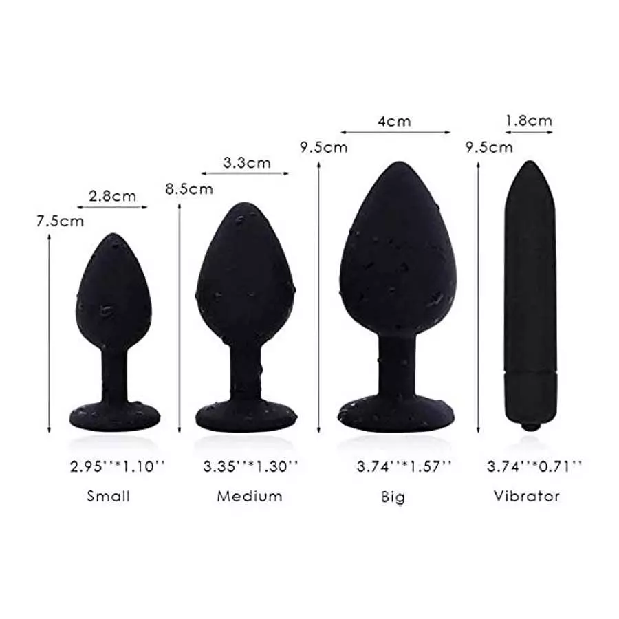 Anal Plug Vibrator with Control Sex Toys for Men & Women-Prostate Massager with 10 Thrusting&Vibrating Modes Adult Sex Toys Thru