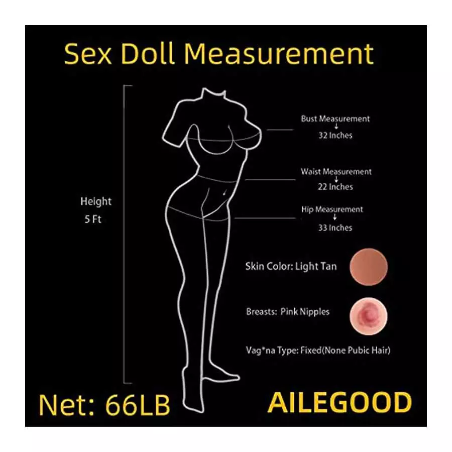 5 Ft Sex Doll Adult Men Silicone Sex Doll Fullbody Women's Torso Realistic Lifelike dollsforman TPE Sex Dolls with Big Breasts F