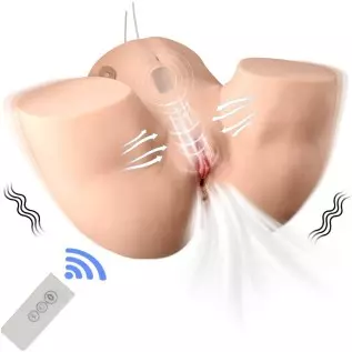 JIZNY 36.6LB Automatic Sucking Vibrating Sex Doll,Sex Doll for Men with 5 Sucking/Exhaust/Vibrations, Life Size Sex Doll with Va