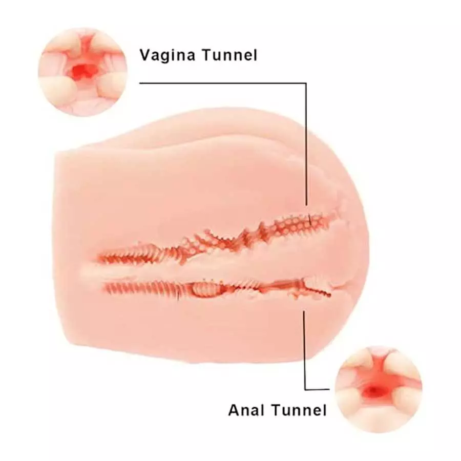 7.7lb Sex Doll Pocket Pussy Ass 3D Realistic Buff Anal Stroker and Virgin Vagina Sex Toys for Men Masturbation with Lifelike Siz