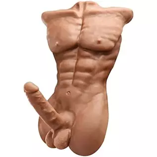 Sex Doll with Male Torso Half-Body,Sexpower 16.9lb Sex Doll with Flexible Dildo for Women, Gay Sex Doll with Tight Anal Hole ,Un Sex Doll with Male Torso Half-Body,Sexpower 16.9lb Sex Doll with Flexible Dildo for Women, Gay Sex Doll with Tight Anal Hole ,Un