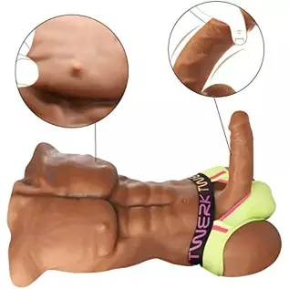 Sex Doll with Male Torso Half-Body,Sexpower 16.9lb Sex Doll with Flexible Dildo for Women, Gay Sex Doll with Tight Anal Hole ,Un Sex Doll with Male Torso Half-Body,Sexpower 16.9lb Sex Doll with Flexible Dildo for Women, Gay Sex Doll with Tight Anal Hole ,Un