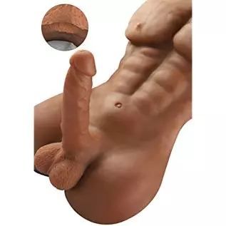 Sex Doll with Male Torso Half-Body,Sexpower 16.9lb Sex Doll with Flexible Dildo for Women, Gay Sex Doll with Tight Anal Hole ,Un Sex Doll with Male Torso Half-Body,Sexpower 16.9lb Sex Doll with Flexible Dildo for Women, Gay Sex Doll with Tight Anal Hole ,Un