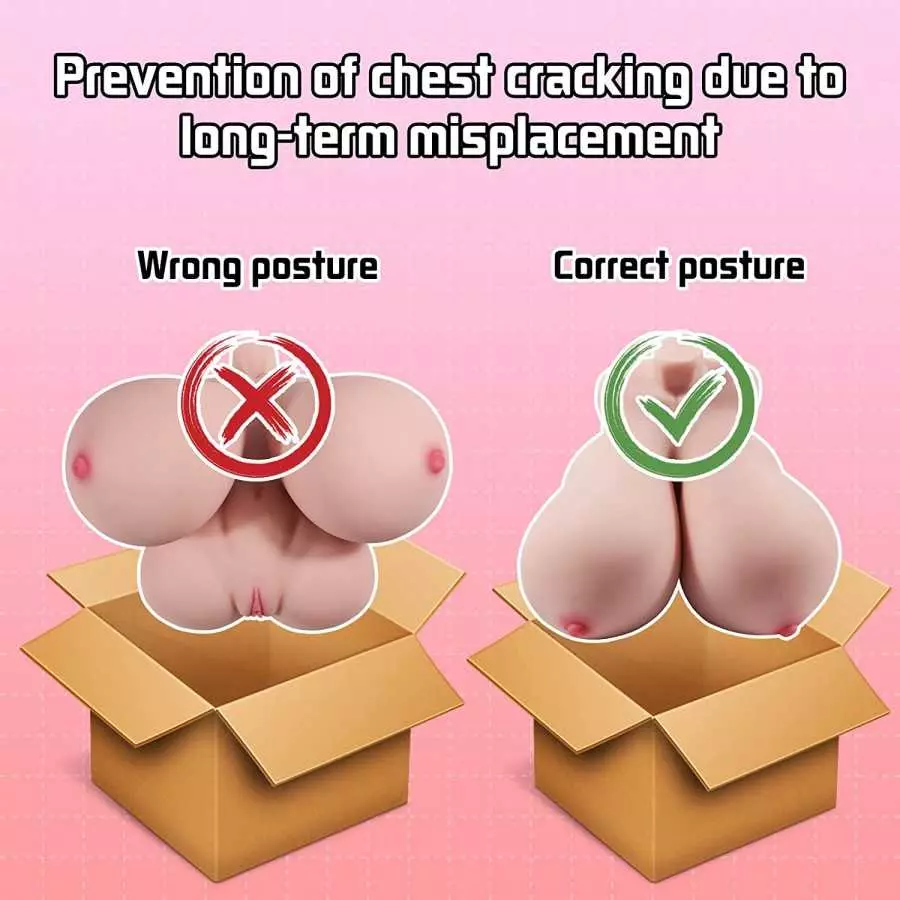 Zonbik 11lb Adult Male Sex Doll for Men, Realistic Torso Sex Dolls with Masturbator, Vagina Anal can be Inserted with Sex Toys f