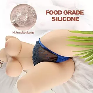 Sex Doll Male Masturbator Stroker with Big Boobs, Jaspik Female Torso Love Doll Lifelike Pussy Ass w/ Tight Vaginal Anal and 3D Sex Doll Male Masturbator Stroker with Big Boobs, Jaspik Female Torso Love Doll Lifelike Pussy Ass w/ Tight Vaginal Anal and 3D
