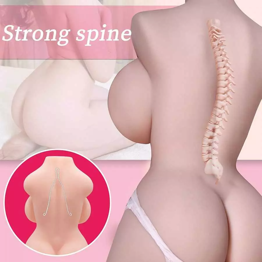 Life Size Sex Doll Male Masturbator for Men with Realistic Big Boobs Pussy Ass Butt, Female Torso Body Doll Adult Love Doll with