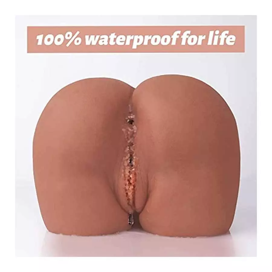 KUUVAL Sex Doll for Man Masturbation, Male Masturbator with Realistic Big Boobs Vagina Anus, Pocket Ass Pussy Dual Channel Desig