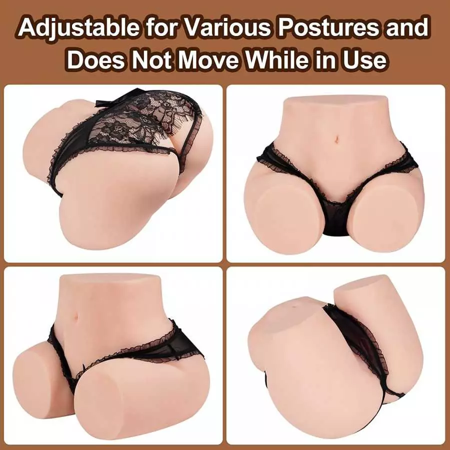 19.2LB Sex Doll Male Masturbator Pocket Pussy Silicone Adult Ass Toy Female Torso Big Realistic Butt Life Size Sex Toy for Men C