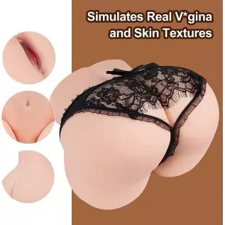 19.2LB Sex Doll Male Masturbator Pocket Pussy Silicone Adult Ass Toy Female Torso Big Realistic Butt Life Size Sex Toy for Men C