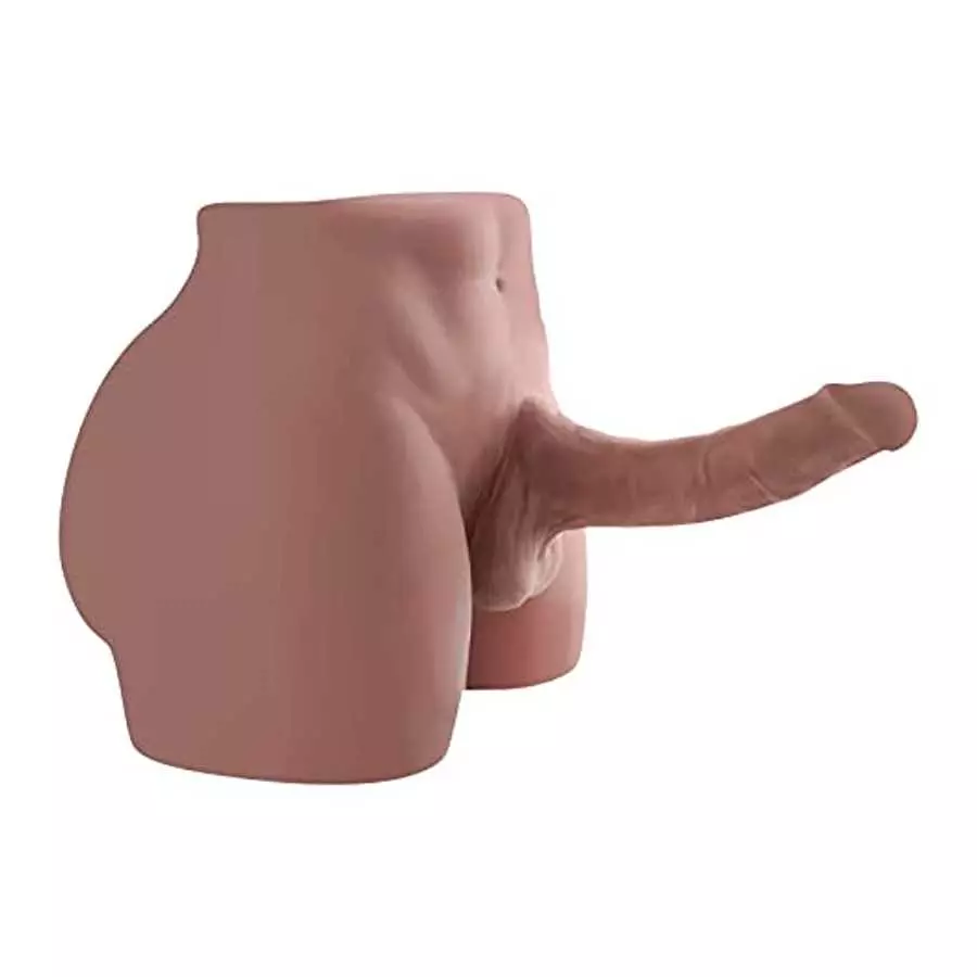 17.6lbs Heavy Dildo Sex Doll - Male Torso Love Doll with Realistic Penis & Tight Anal for Women / Men Couple Masturbation Toys, 