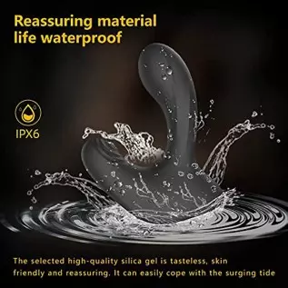 Automatic Inflatable Anal Vibrator with self-inflatable prostate massager, two-headed massage vibration and flapping, inflatable Automatic Inflatable Anal Vibrator with self-inflatable prostate massager, two-headed massage vibration and flapping, inflatable