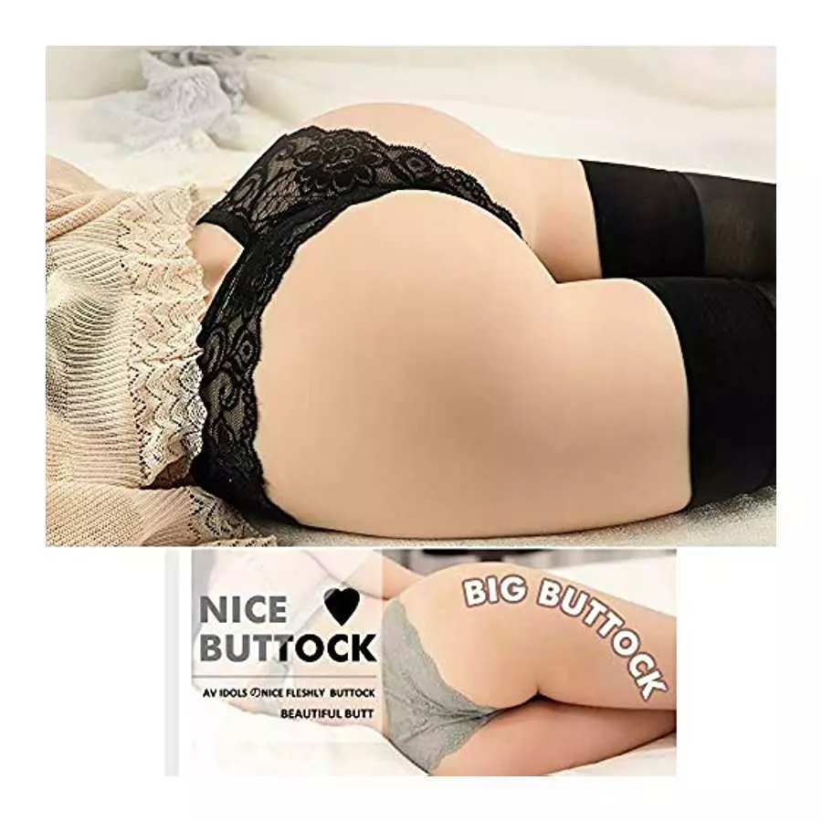 Male Masturbator Sex Doll Pussy - Ass Tight Anus Butt with Tight Suction Vaginal Anal Sexy Thighs 3D Stimulating Channel Ass Sex