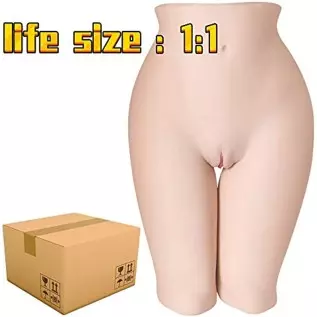 Male Masturbator Sex Doll Pussy - Ass Tight Anus Butt with Tight Suction Vaginal Anal Sexy Thighs 3D Stimulating Channel Ass Sex