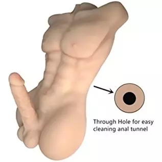 Solid Sex Dolls Realistic Human Torso Masturbation Dildo and Vaginal Love Dolls Dildo Sex Toys for Women for Men (Flesh Man, 21 Solid Sex Dolls Realistic Human Torso Masturbation Dildo and Vaginal Love Dolls Dildo Sex Toys for Women for Men (Flesh Man, 21